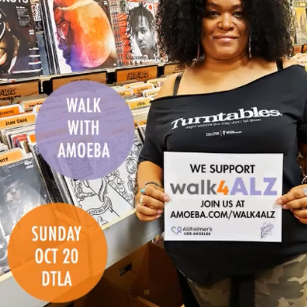 walk4ALZ sponsor support- Amoeba Music